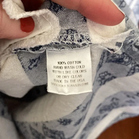 Nikki Chasin Striped Cotton tunic - Picture 4 of 4